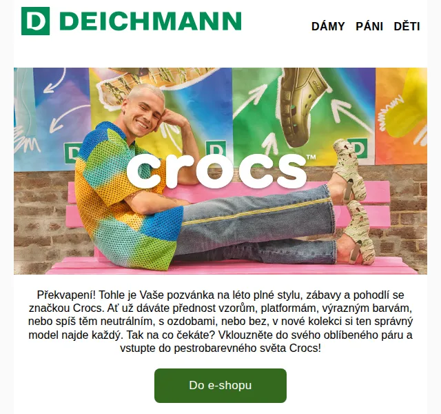 DEICHMANN: Nová kolekce Crocs pro celou rodinu – červen 2026 | Nuslet.cz