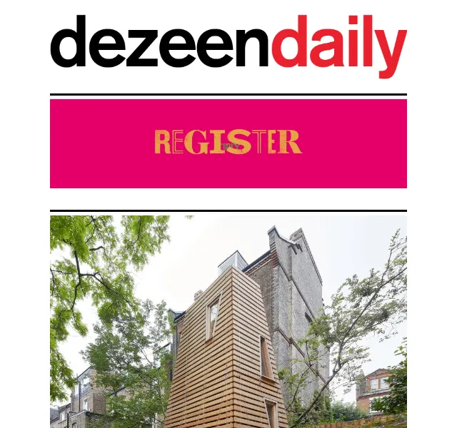 Dezeen Daily: Nová kolekce architektury – červen 2026 | Nuslet.cz