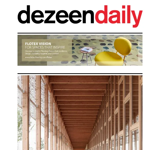 Dezeen Daily: Designové novinky – červen 2026 | Nuslet.cz