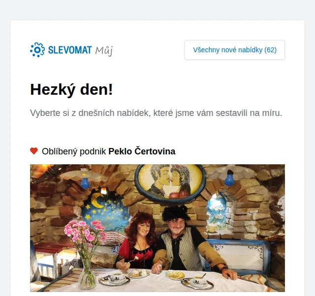Slevomat: Nedělní pobyt v Pekle Čertovina s rautem 4250 Kč – červen 2026 | Nuslet.cz