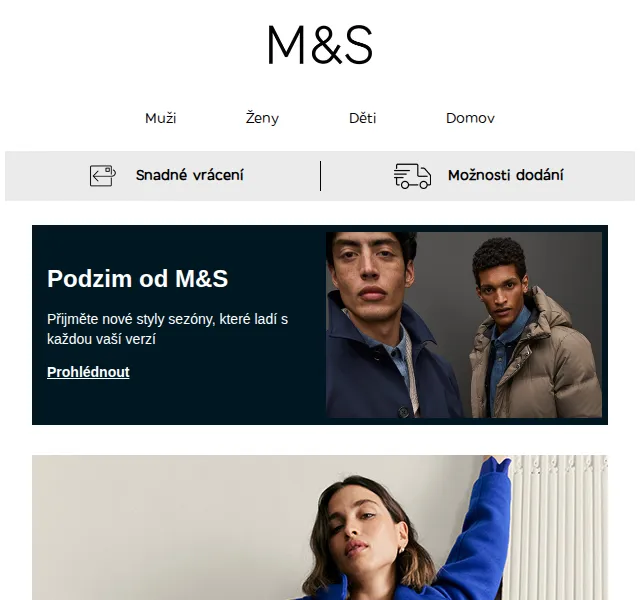 Marks and Spencer: Podzimní kolekce 2026 – trendy svetry, kabáty a šaty | Nuslet.cz