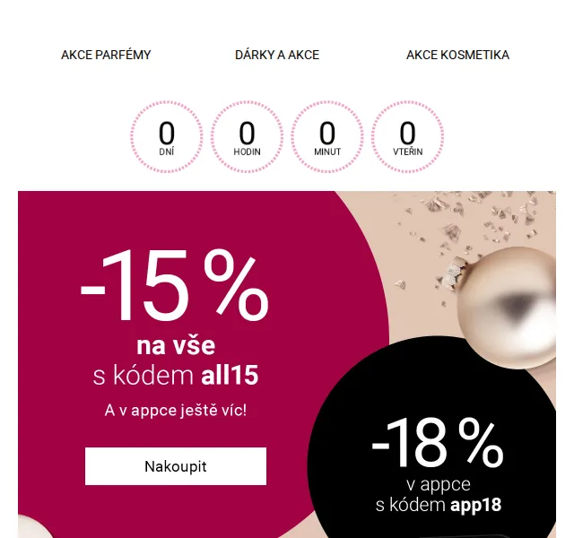 Notino: 18% sleva na vše – červen 2026 | Nuslet.cz