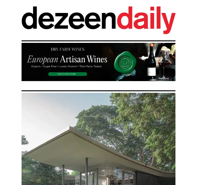 Dezeen Daily: Architektura a design – červen 2026 | Nuslet.cz