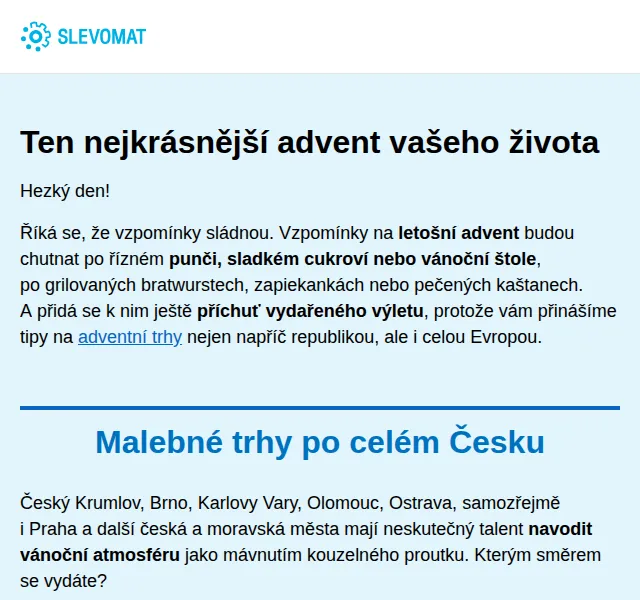 Slevomat: Křišťálový advent a vánoční trhy – prosinec 2026 | Nuslet.cz