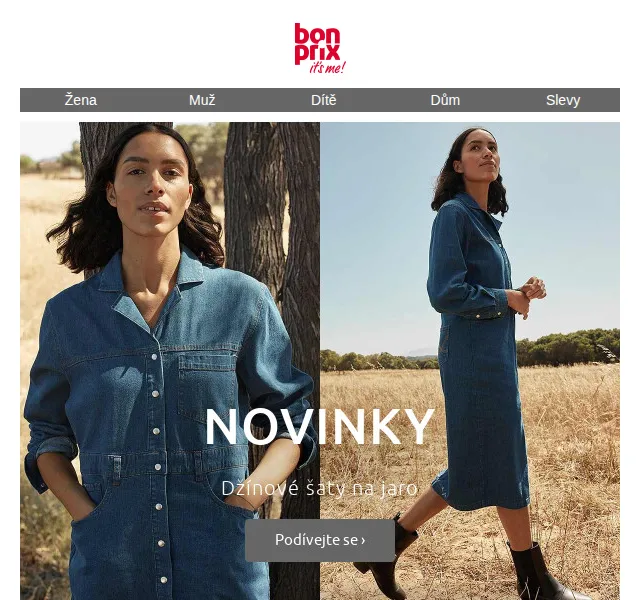 bonprix: nové trendy šaty – červen 2026 | Nuslet.cz