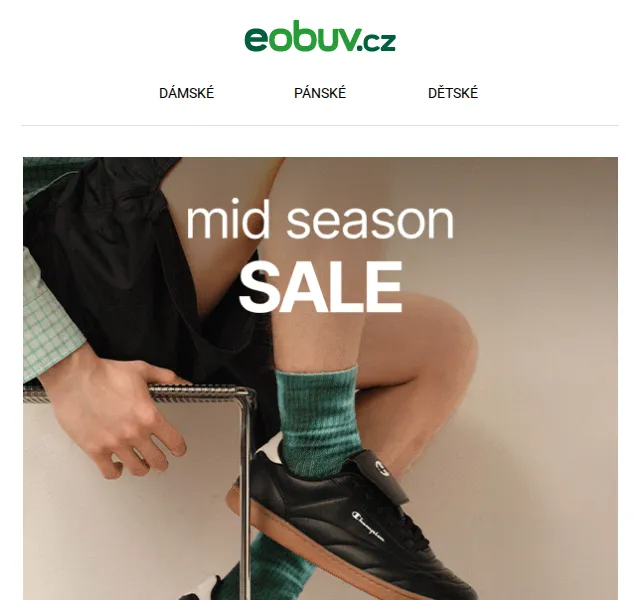 eobuv.cz: Mid Season Sale – červen 2026 | Nuslet.cz