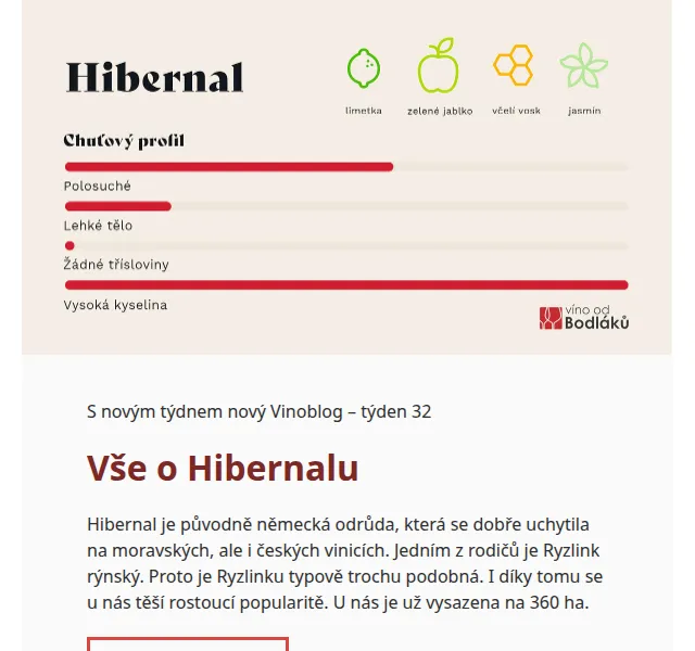 Jitka za Víno od Bodláků: Vše o Hibernalu – červen 2026 | Nuslet.cz