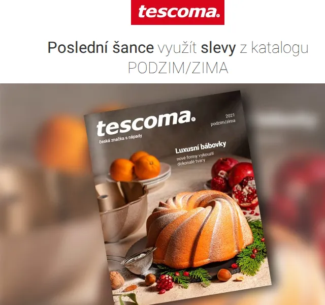 Tescoma: slevy až 28 % na kuchyňské potřeby – červen 2026 | Nuslet.cz