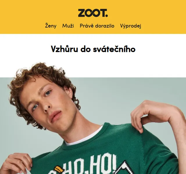 ZOOT: vánoční svetry s 50% slevou – červen 2026 | Nuslet.cz