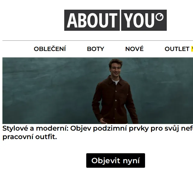 ABOUT YOU: Stylové košile a svetry – podzim 2026 | Nuslet.cz
