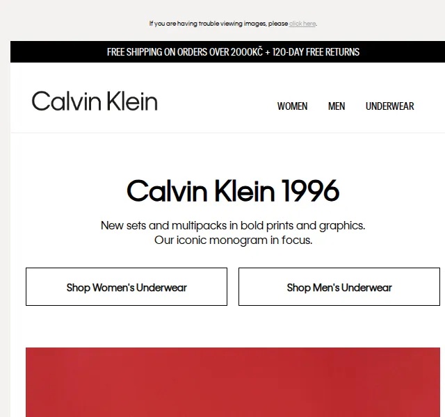 Calvin Klein: '90s-Inspired Underwear – červen 2026 | Nuslet.cz