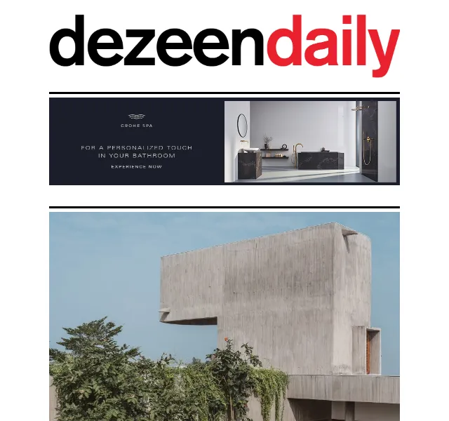 Dezeen Daily: Architektura a design – červen 2026 | Nuslet.cz
