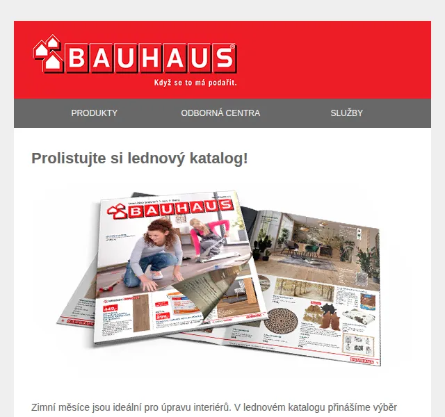 BAUHAUS: Nový lednový katalog – červen 2026 | Nuslet.cz