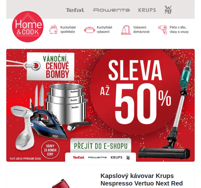 Home & Cook: Dárky s až 50% slevou – červen 2026 | Nuslet.cz
