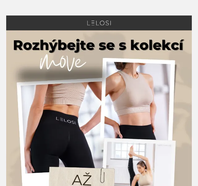 LELOSI: Kolekce MOVE se slevou až 50 % – červen 2026 | Nuslet.cz