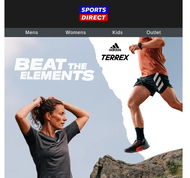 Sportsdirect: adidas Terrex až 30% sleva – červen 2026 | Nuslet.cz