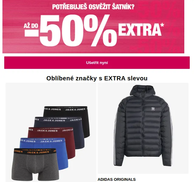 ABOUT YOU: Až do -50 % EXTRA sleva – červen 2026 | Nuslet.cz