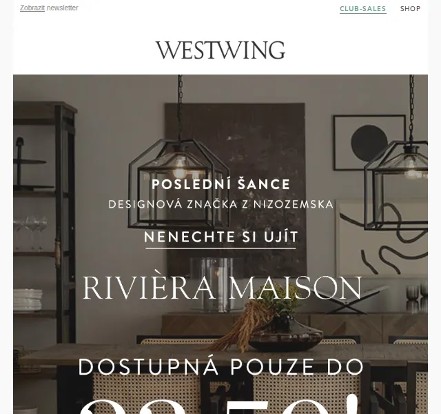 Westwing: Rivièra Maison – červen 2026 | Nuslet.cz