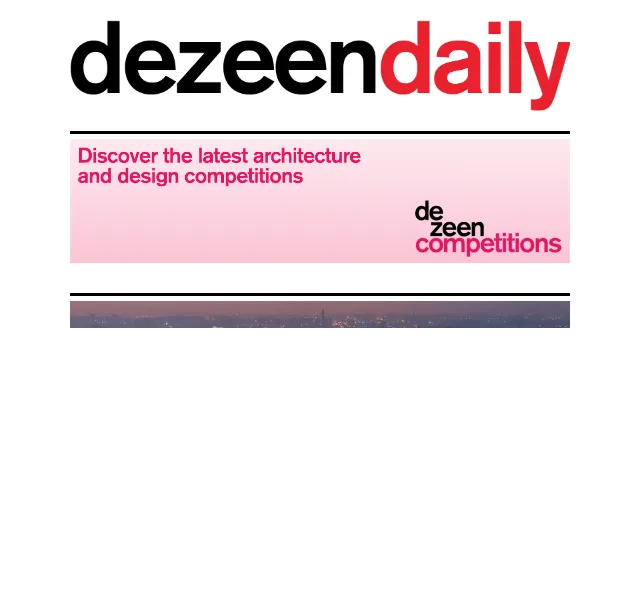 Dezeen Daily: Architektonické novinky – červen 2026 | Nuslet.cz