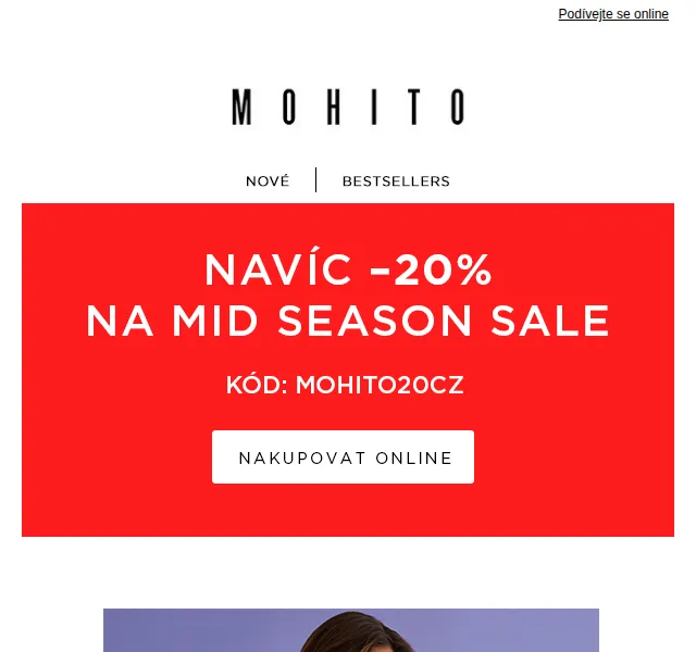 MOHITO: Sezónní výprodej -20% – červen 2026 | Nuslet.cz