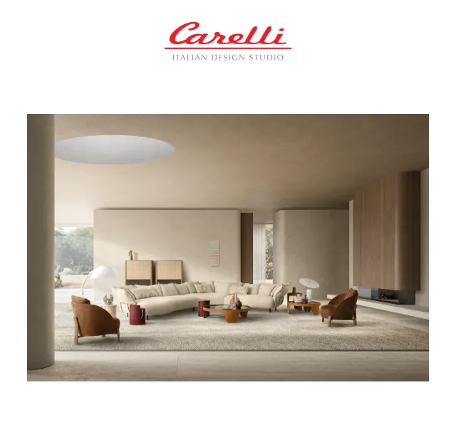 Carelli Nábytek: Nuvola od Cierre – srpen 2026