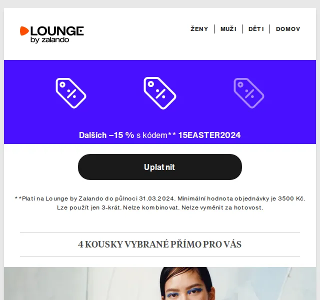 Lounge by Zalando: sleva až 80 % na Levi's, UGG a Ellesse – červen 2026 | Nuslet.cz