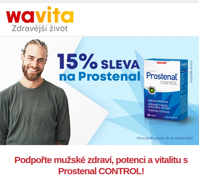 Wavita: Prostenal Control se slevou 15 % – červen 2026 | Nuslet.cz