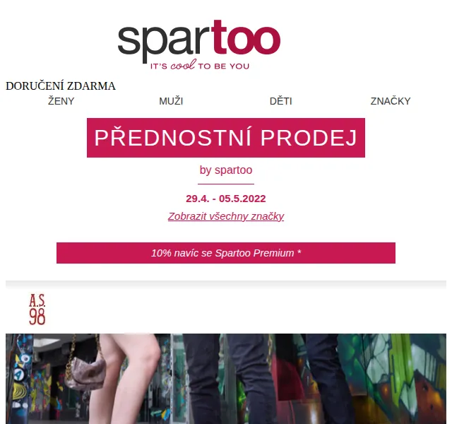 Spartoo: Až -70 % Grace Shoes + doručení zdarma – červen 2026 | Nuslet.cz