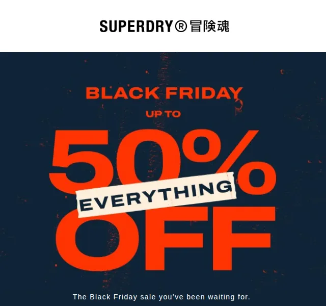 Superdry: až 50% sleva na vše – červen 2026 | Nuslet.cz