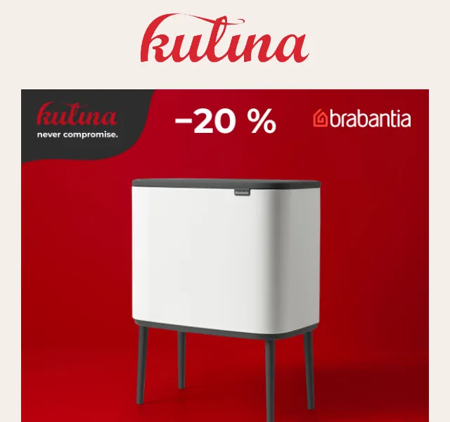 KULINA.cz: Koše Brabantia sleva 20 % – červen 2026 | Nuslet.cz