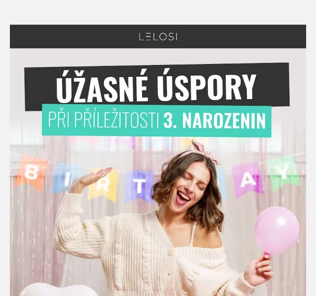 LELOSI: Narozeninová nabídka 3+2 – červen 2026 | Nuslet.cz