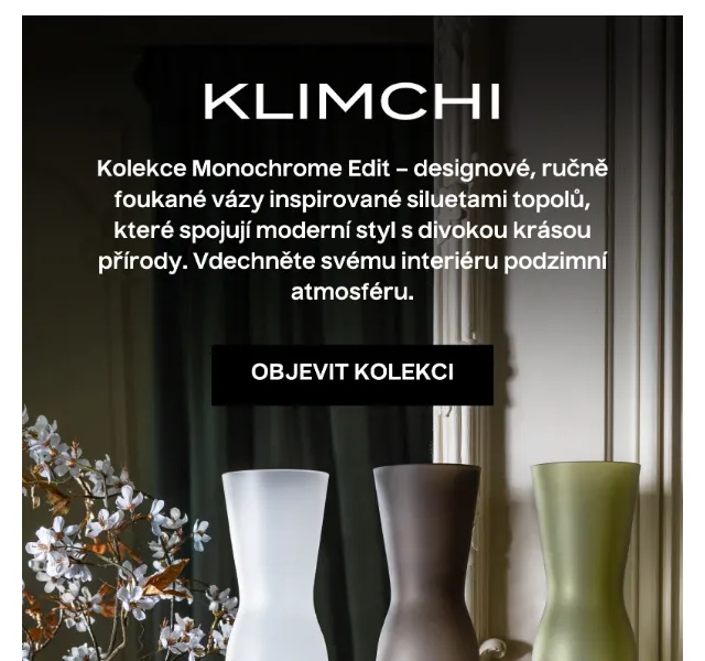 KLIMCHI: Monochrome Edit – nová kolekce červenec 2026 | Nuslet.cz