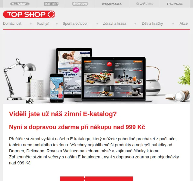 Delimano: Zimní E-katalog a doprava zdarma nad 999 Kč – červen 2026 | Nuslet.cz