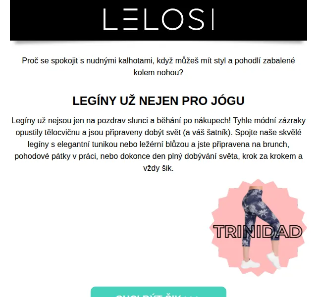LELOSI: Legíny pro každou příležitost – červen 2026 | Nuslet.cz