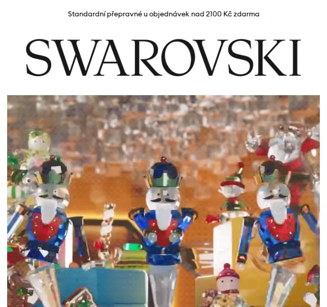 Swarovski: Vánoční kolekce šperků 2026 | Nuslet.cz