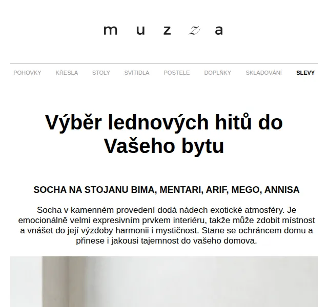 MUZZA: lednové hity do vašeho bytu – červen 2026 | Nuslet.cz