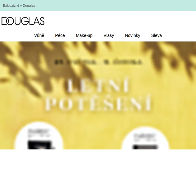 Douglas CZ: letní beauty box zdarma k nákupu – červen 2026 | Nuslet.cz