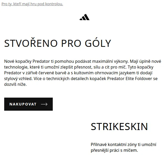 Adidas: Nové kopačky Predator – červen 2026 | Nuslet.cz