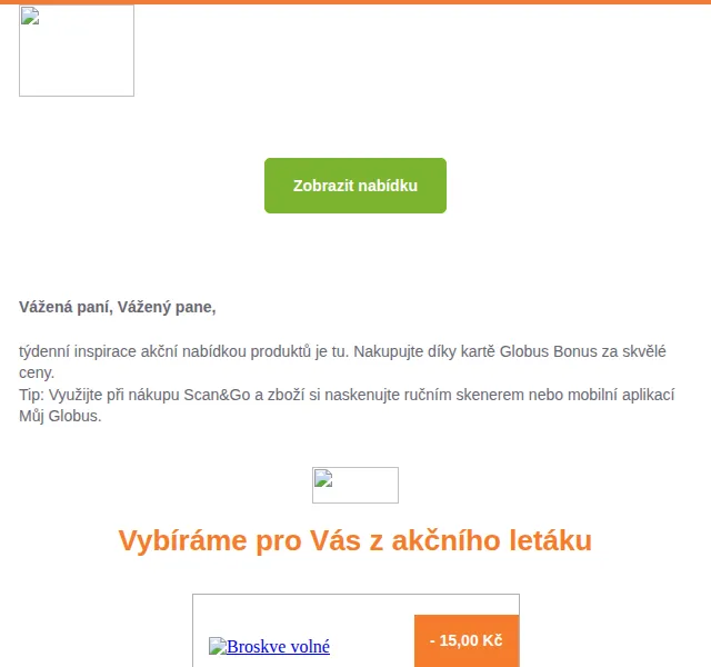 Globus Bonus: Broskve a další akce – červen 2026 | Nuslet.cz