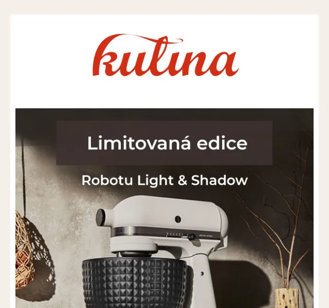 KULINA.cz: Limitovaná edice KitchenAid Light & Shadow – červen 2026 | Nuslet.cz