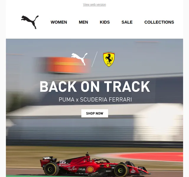 PUMA: Motorsport kolekce – Scuderia Ferrari boty a oblečení – červen 2026 | Nuslet.cz
