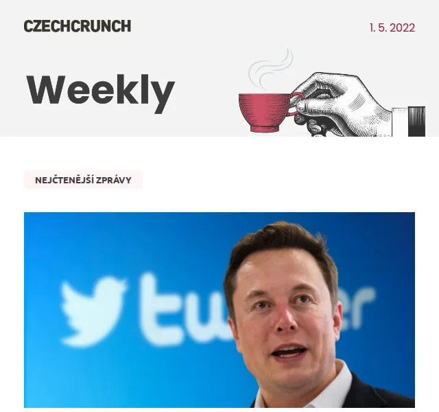 CzechCrunch: přehled zpráv z května 2022 | Nuslet.cz