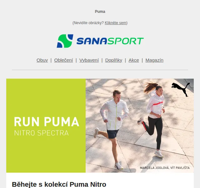 Sanasport: Běžecká kolekce Puma Nitro - červen 2026 | Nuslet.cz