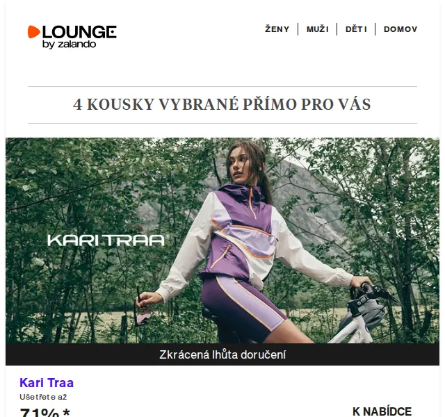 Lounge by Zalando: Kari Traa, Icebreaker & JDY se slevou až 75 % – červen 2026 | Nuslet.cz