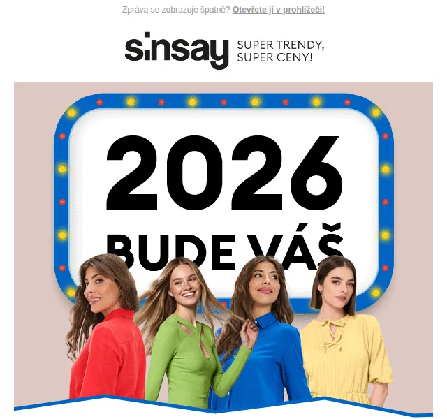 Sinsay: Nový začátek – duben 2026 | Nuslet.cz