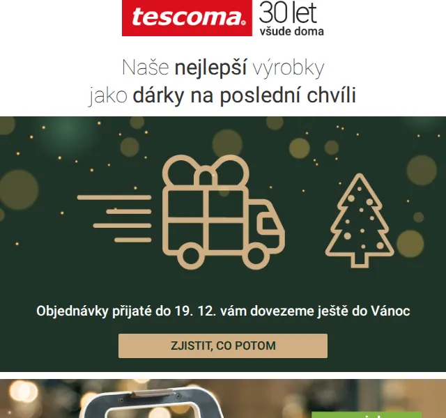 Tescoma: Dárky na poslední chvíli se slevou až 23 % – červen 2026 | Nuslet.cz