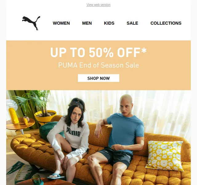 PUMA: End of Season Sale až 50% sleva – červen 2026 | Nuslet.cz