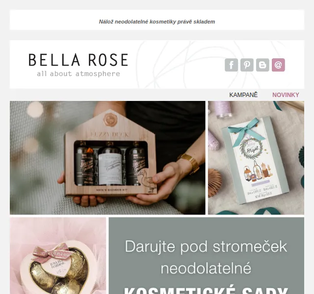 Bella Rose: Nové dárkové sady kosmetiky – červen 2026 | Nuslet.cz