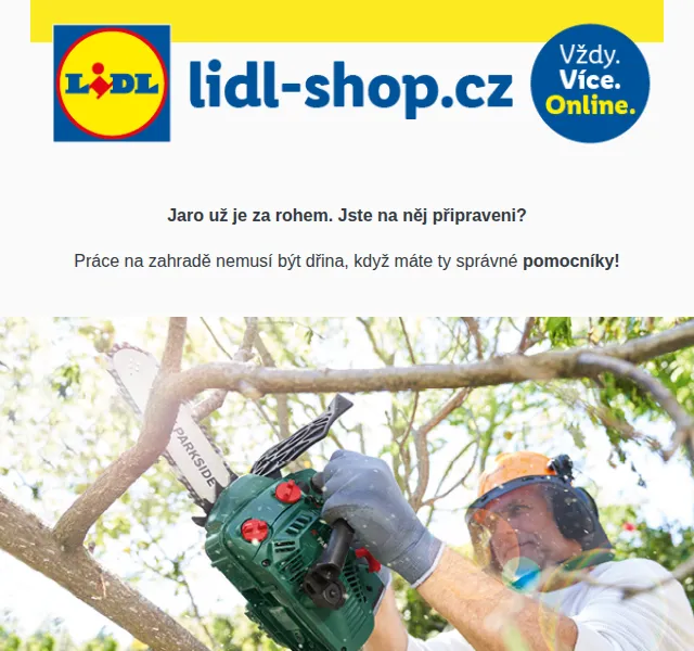 Lidl: Zahradní technika PARKSIDE – červen 2026 | Nuslet.cz