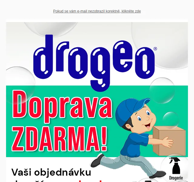Drogeo: doprava zdarma – červen 2026 | Nuslet.cz